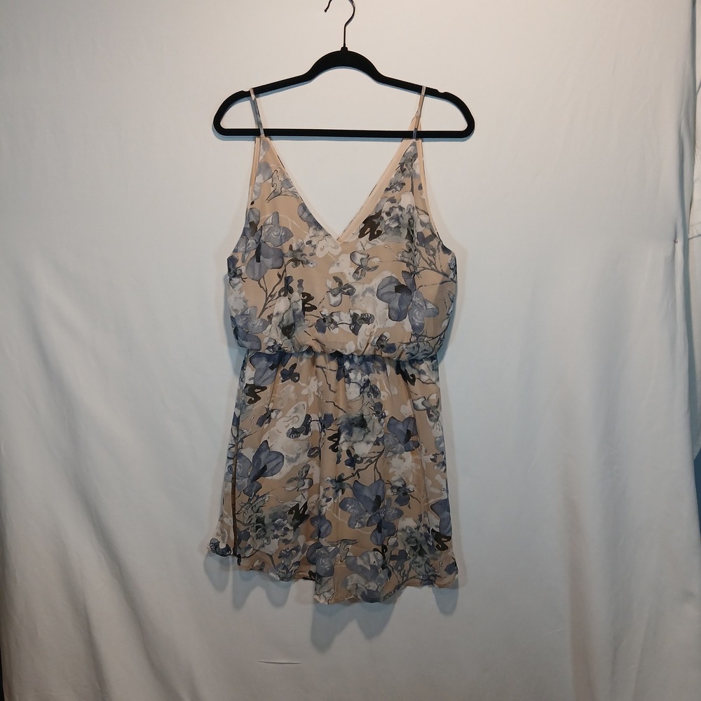 Final Touch L floral mini dress boho beachy flowy breezy coquette soft girl